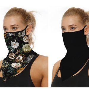 2 Pack Face Covering Neck Gaiter Face Mask